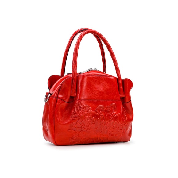 Patricia Nash Ashford Crossbody - Papaya - Picture 2 of 6